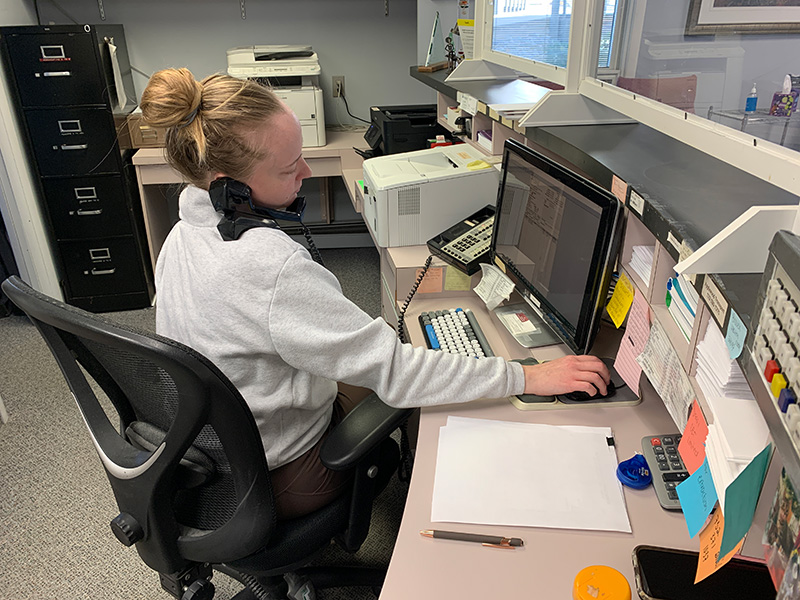 center for oral health front desk